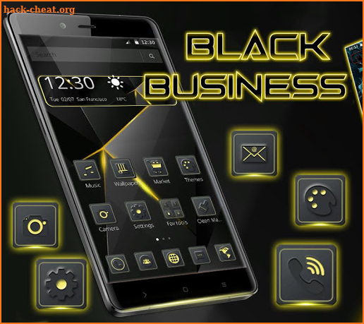 Black Business Launcher screenshot