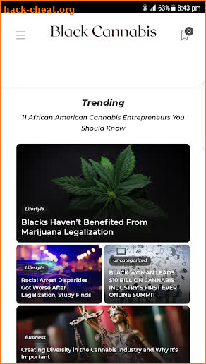 Black Cannabis screenshot