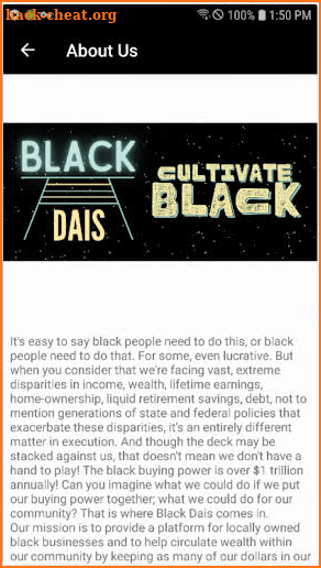 Black Dais screenshot