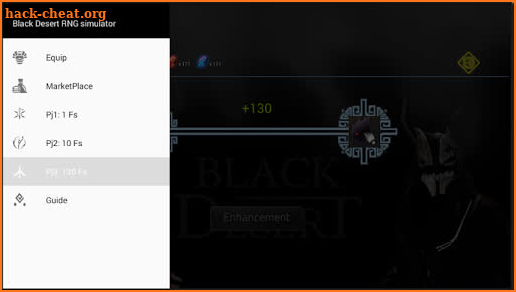 Black Desert RNG Simulator screenshot