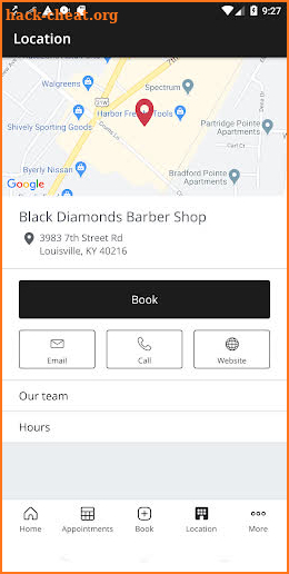 Black Diamonds Barbershop screenshot