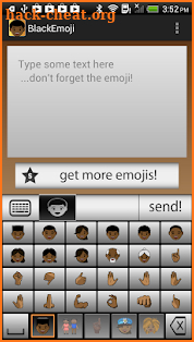 Black Emoji screenshot