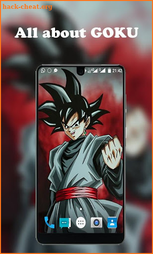Black Goku Wallpaper screenshot