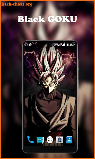Black Goku Wallpaper screenshot