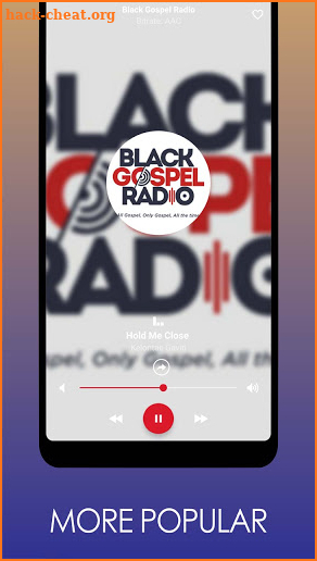Black Gospel Radio Station screenshot