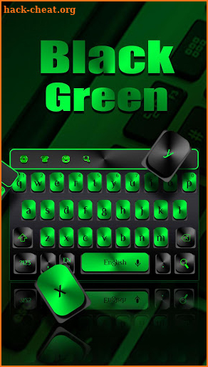 Black Green Metal Keyboard screenshot