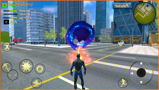 Black Hole Hero – Fight Mafia Crime City in Vegas screenshot
