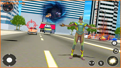 Black Hole Rope Hero Mafia - Crime City Vegas Game screenshot