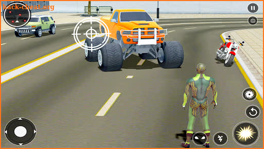 Black Hole Rope Hero Mafia - Crime City Vegas Game screenshot
