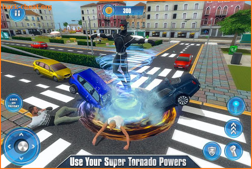 Black Hole Tornado Hero Crime Battle screenshot
