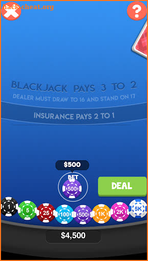 Black Jack 21 screenshot