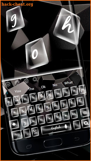 Black Keyboard Theme screenshot
