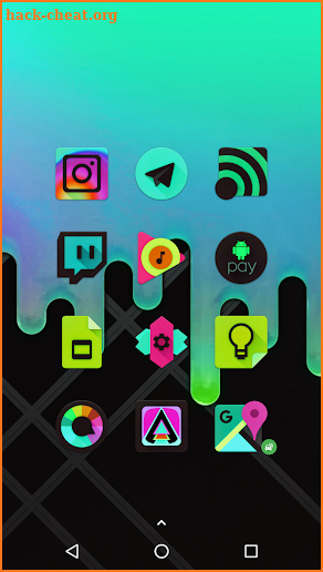Black Light Icon Pack screenshot