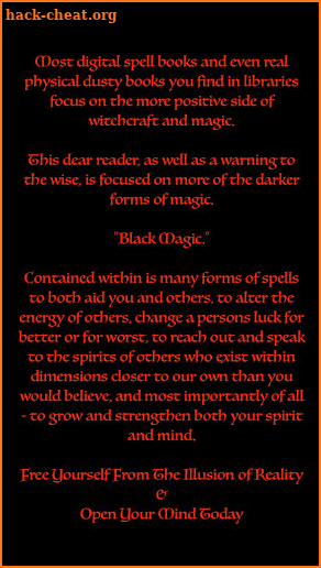 Black Magic Full Spells Book screenshot