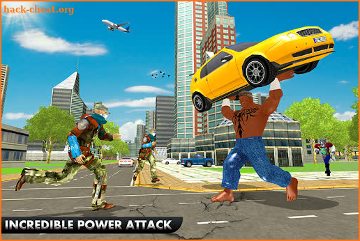 Black Monster Hero Crime City Battle screenshot