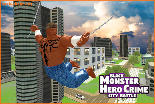 Black Monster Hero Crime City Battle screenshot