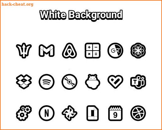 Black n White - Icon Pack screenshot