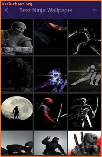 Black Ninja Wallpaper screenshot