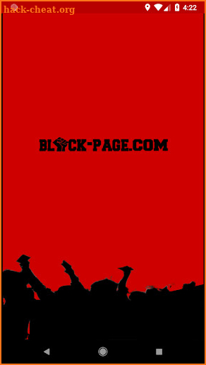 Black-Page|The Black Social Network screenshot