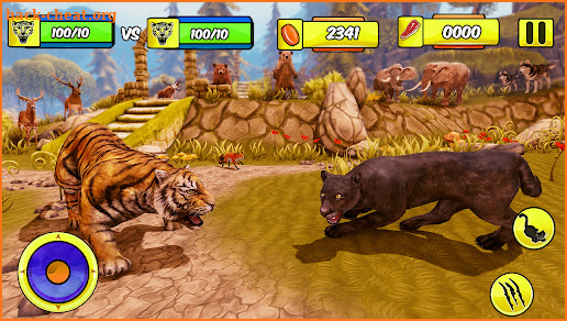 Black Panther Family Simulator- Wild Animal Attack screenshot