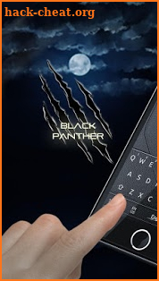 Black Panther Keyboard screenshot