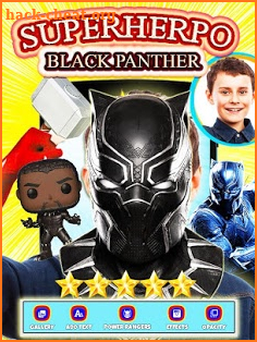Black Panther Photo Editor screenshot