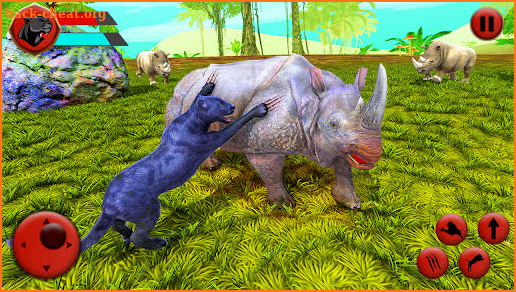 Black Panther Sim Game- Wild Animal Simulator 2021 screenshot