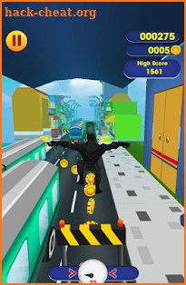Black Panther Superhero Adventure Run screenshot