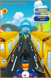 Black Panther Superhero Adventure Run screenshot