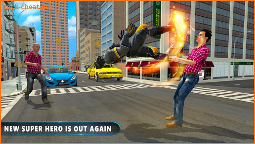 Black Panther Superhero Crime City Rescue Fighting screenshot