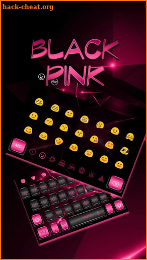 Black Pink Keyboard screenshot