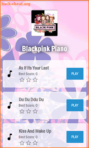 Black Pink Piano screenshot