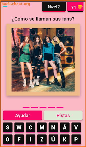 Black Pink Trivia 2018 screenshot