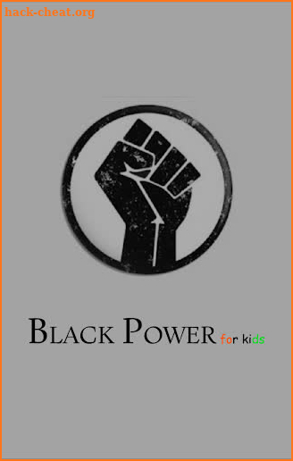 Black Power for kids screenshot