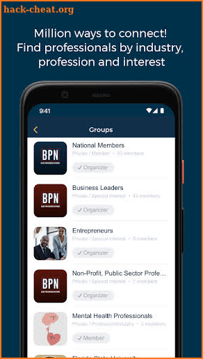Black Professionals Network screenshot