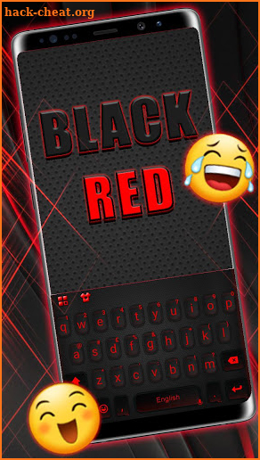Black Red Business Keyboard Theme screenshot