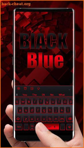 Black Red Keyboard screenshot