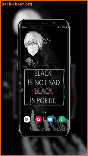 Black Sad Wallpaper screenshot
