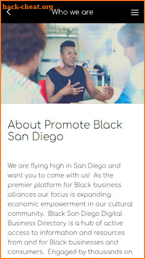 Black San Diego screenshot
