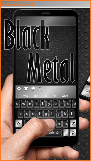 Black Silver Metal Keyboard screenshot