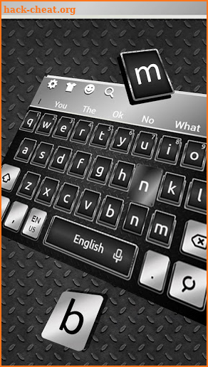 Black Silver Metal Keyboard screenshot