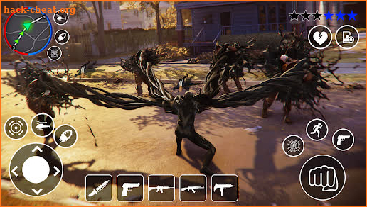Black Spider Hero Man Game 3Dx screenshot