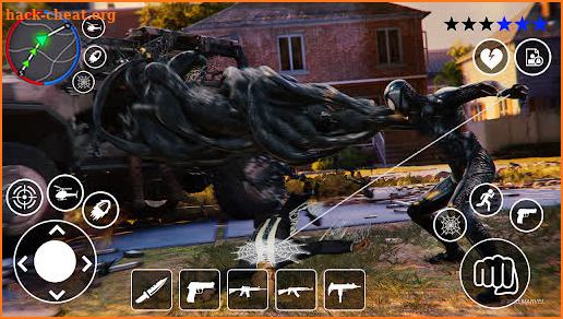 Black Spider Hero Man Game 3Dx screenshot