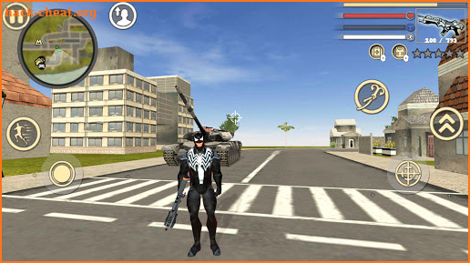 Black Spider Rope Hero Vice Town screenshot