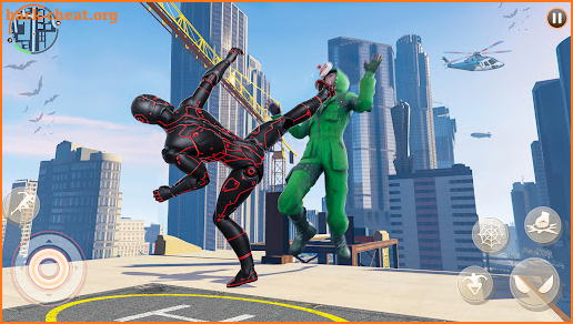 Black Spider: Spider Hero Game screenshot