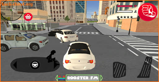 Black Spider stickman Rope Hero Vice Town screenshot