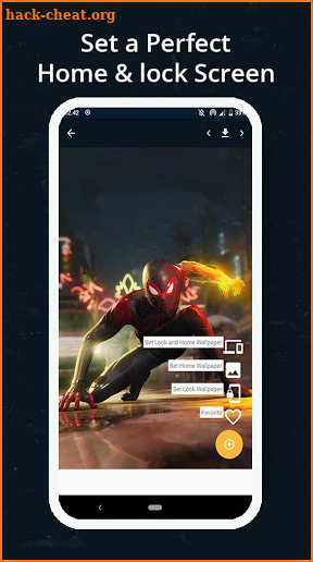 🕷️ Black Spider Superhero Wallpaper HD Offline screenshot
