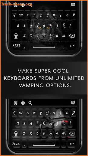 Black Style Keyboard screenshot