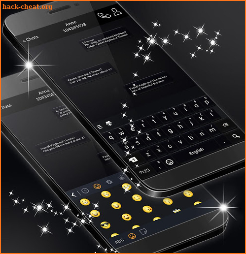 Black Style Keyboard 2021 screenshot