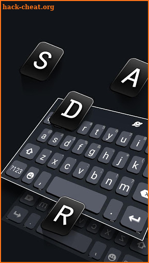 Black Style Keyboard Theme screenshot